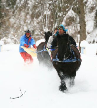 Les plaisirs de la neige